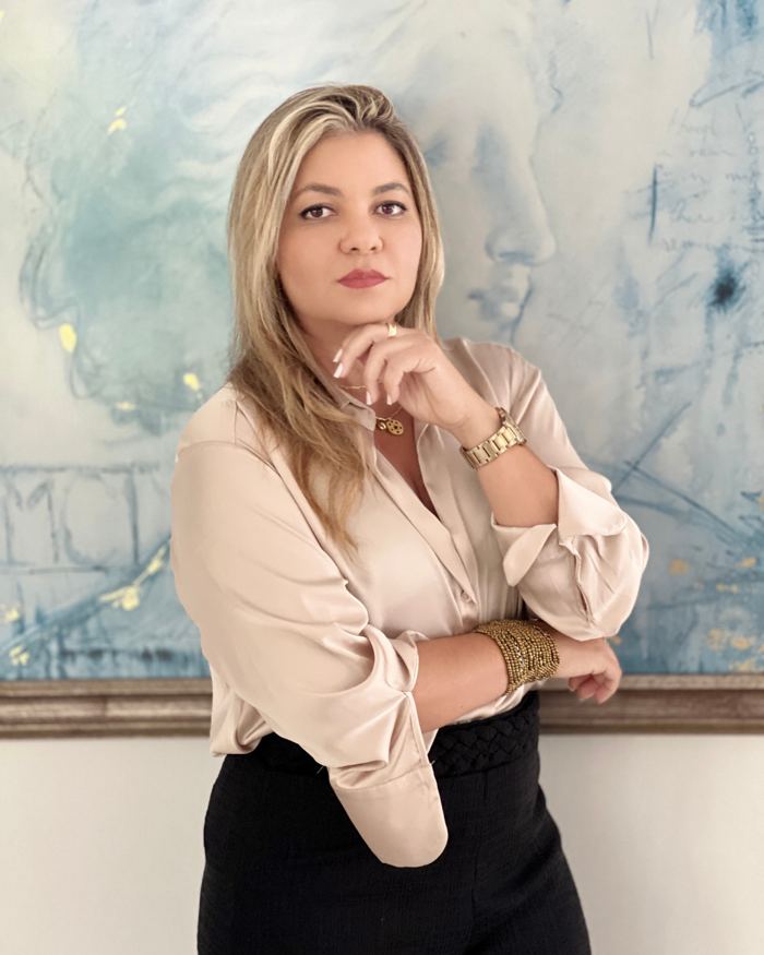 Liana no escritório